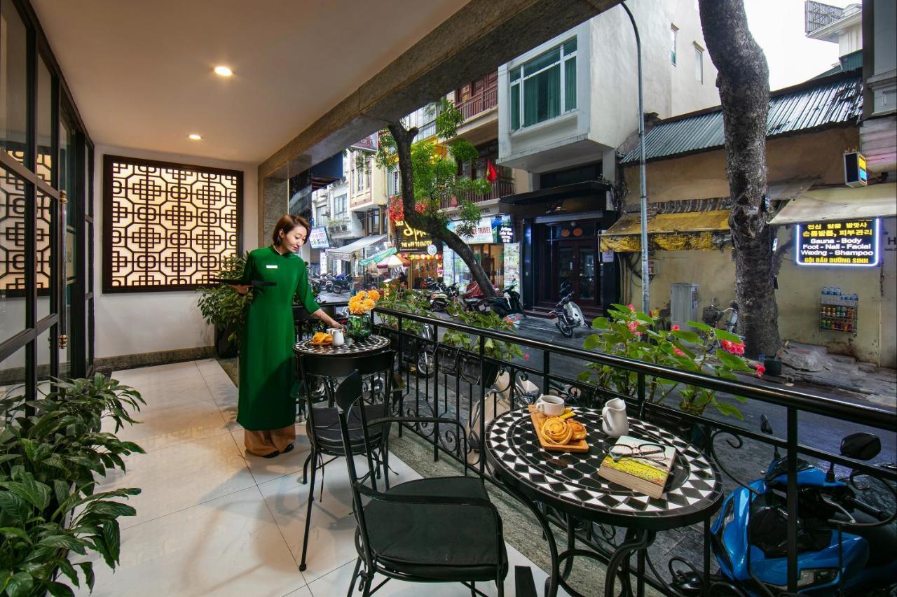 San Hotel Hanoi Buitenkant foto